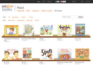 We Give Books&nbsp;線上繪本