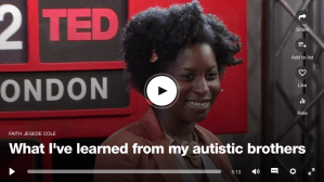 Faith Jegede: What I’ve learned from my autistic brothers我從自閉症弟弟們學到的事情