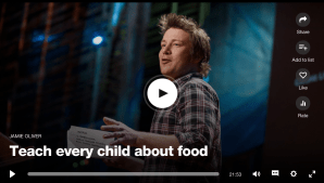 Jamie Oliver: Teach every child about food&nbsp;讓兒童認識食物