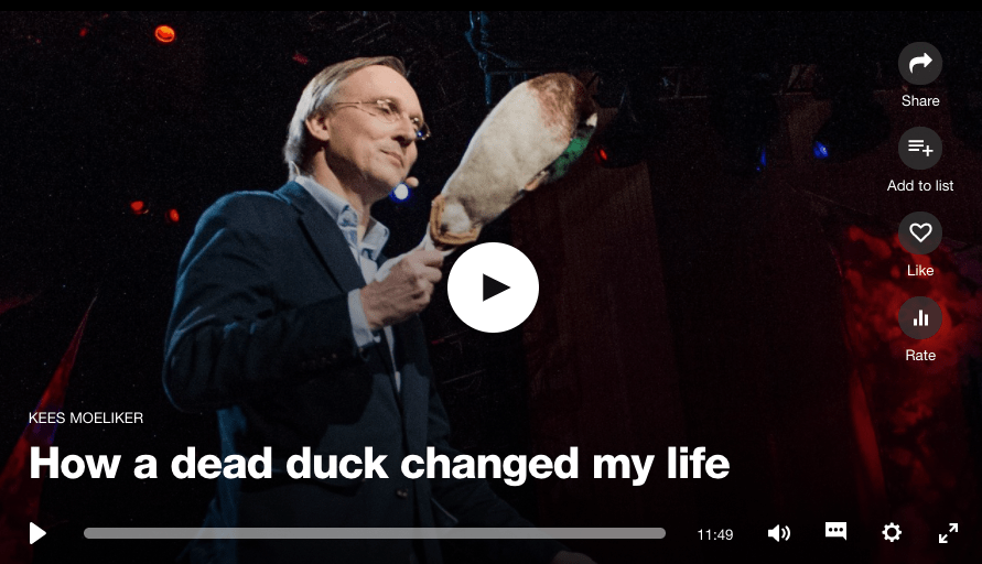 Kees Moeliker: How a dead duck changed my life&nbsp;一隻死鴨子如何改變我的一生
