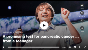 Jack Andraka: A promising test for pancreatic cancer … from a teenager&nbsp;一個前途無量的胰臟癌測試法