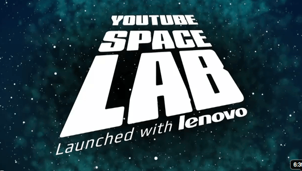 YouTube Space Lab&nbsp;太空實驗計畫
