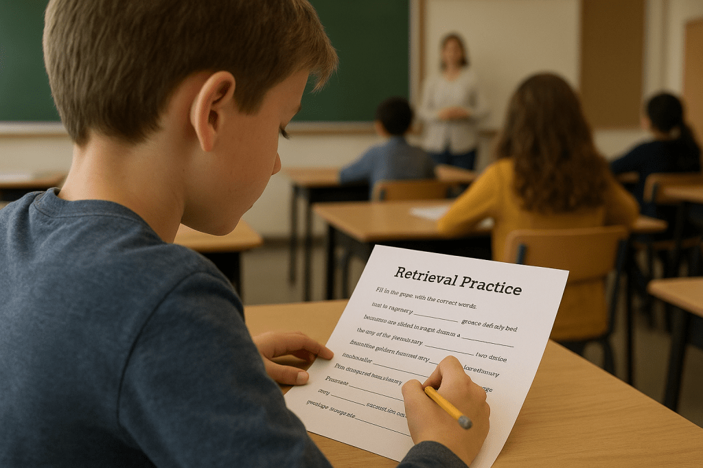 檢索性練習（Retrieval Practice）實證研究